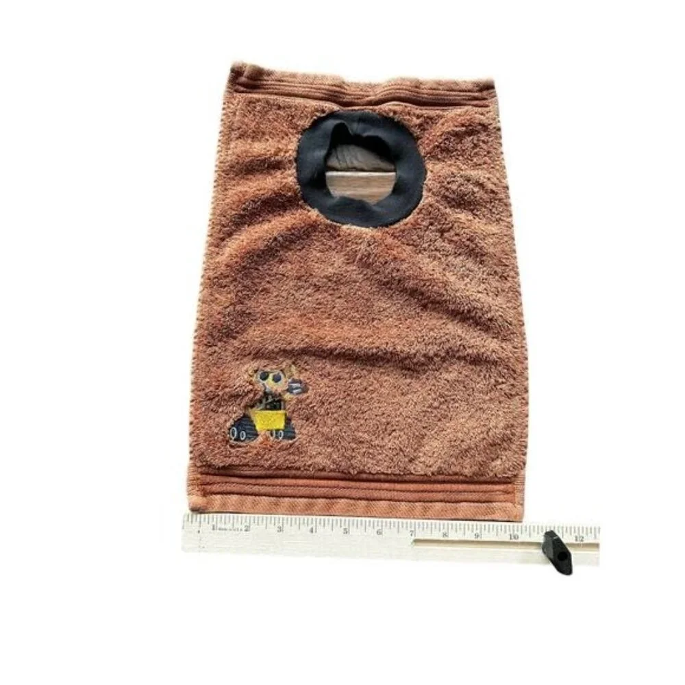 Handmade Baby Bibs Disney Embroidered Stretch Neck Goofy Pluto & Wall-E